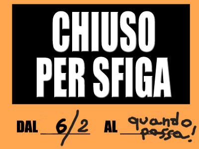 Italia, elezioni politiche 2008. Una proposta concreta: chiudiamo per sfiga