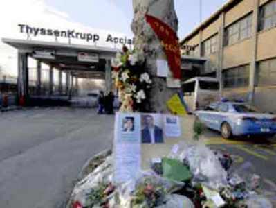 Thyssenkrupp, l'accusa è di omicidio volontario
