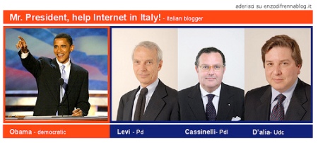 Internet all'italiana, ovvero: come sopravvivere a D'Alia, Cassinelli e Levi