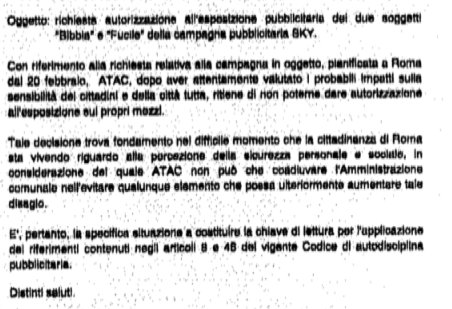 Current, la scure della censura dell'ATAC