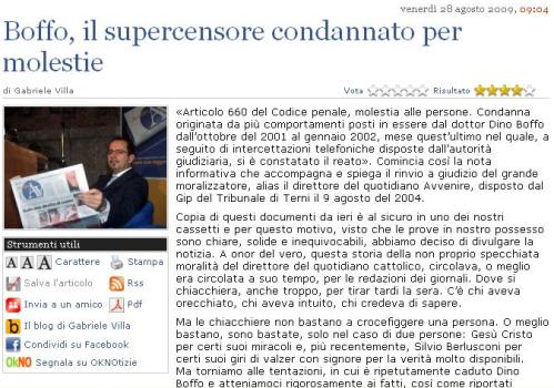 boffo giornale