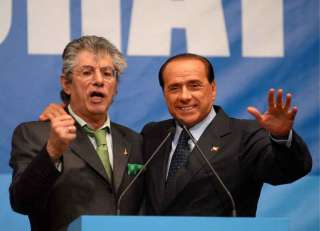 SILVIO BERLUSCONI - UMBERTO BOSSI