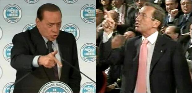 Berlusconi - Fini: fotoricordo