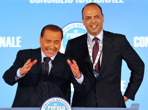 Berlusconi e Alfano