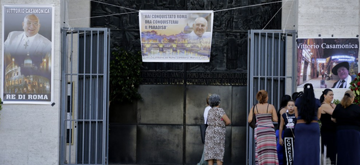 Luciano Casamonica difende il funerale in pompa magna