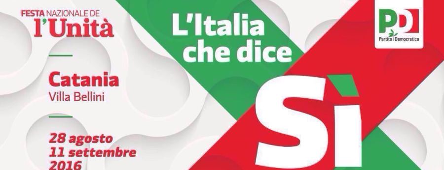 Critiche alla personalizzazione del logo della Festa dell'Unità